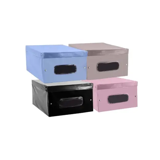 Vinüülkarp 50x38x24cm Cloe PVC assortii