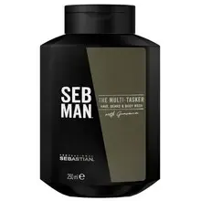 SEB MAN The Multitasker Hair, Beard & Body Wash - Shampoo for hair, beard and body 50ml