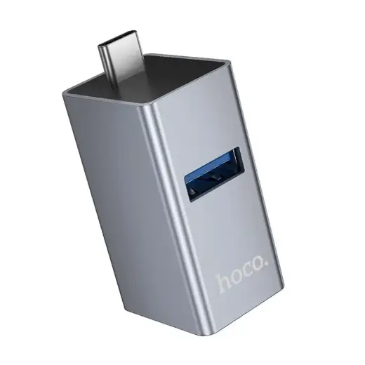 HOCO HB54 3-in-1 adapteris | USB-C į USB 2.0, USB 3.0 | pilkas