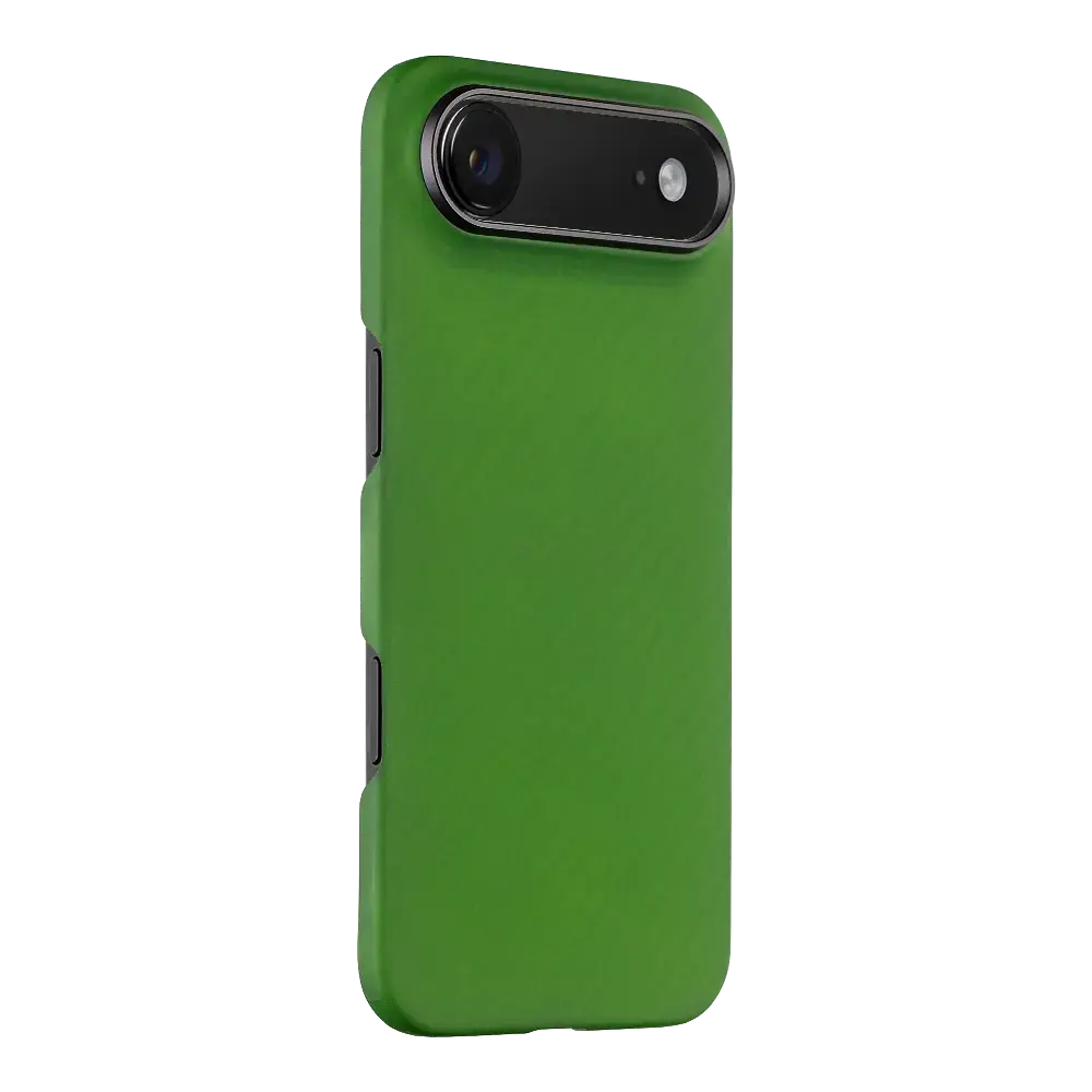 Tactical MagForce Aramid telefono dėklas su MagSafe palaikymu iPhone 17 Air žalias