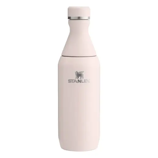 Termopudele The All Day Slim Bottle 0,35L glancēta gaiši rozā