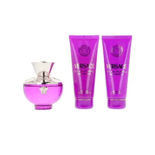 Versace Dylan Purple Eau De Parfum Spray 100ml Gift Set