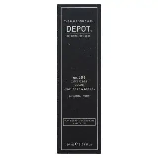 Depot No. 506 Invisible Color Semi-permanente-farbe Für Haar Und Bart Natural Graphite 60 Ml