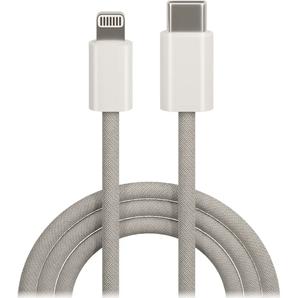 Maxlife MXUC-06 datu pārraides un uzlādes vads | USB-C uz Lightning | 20W | 1m | pelēks