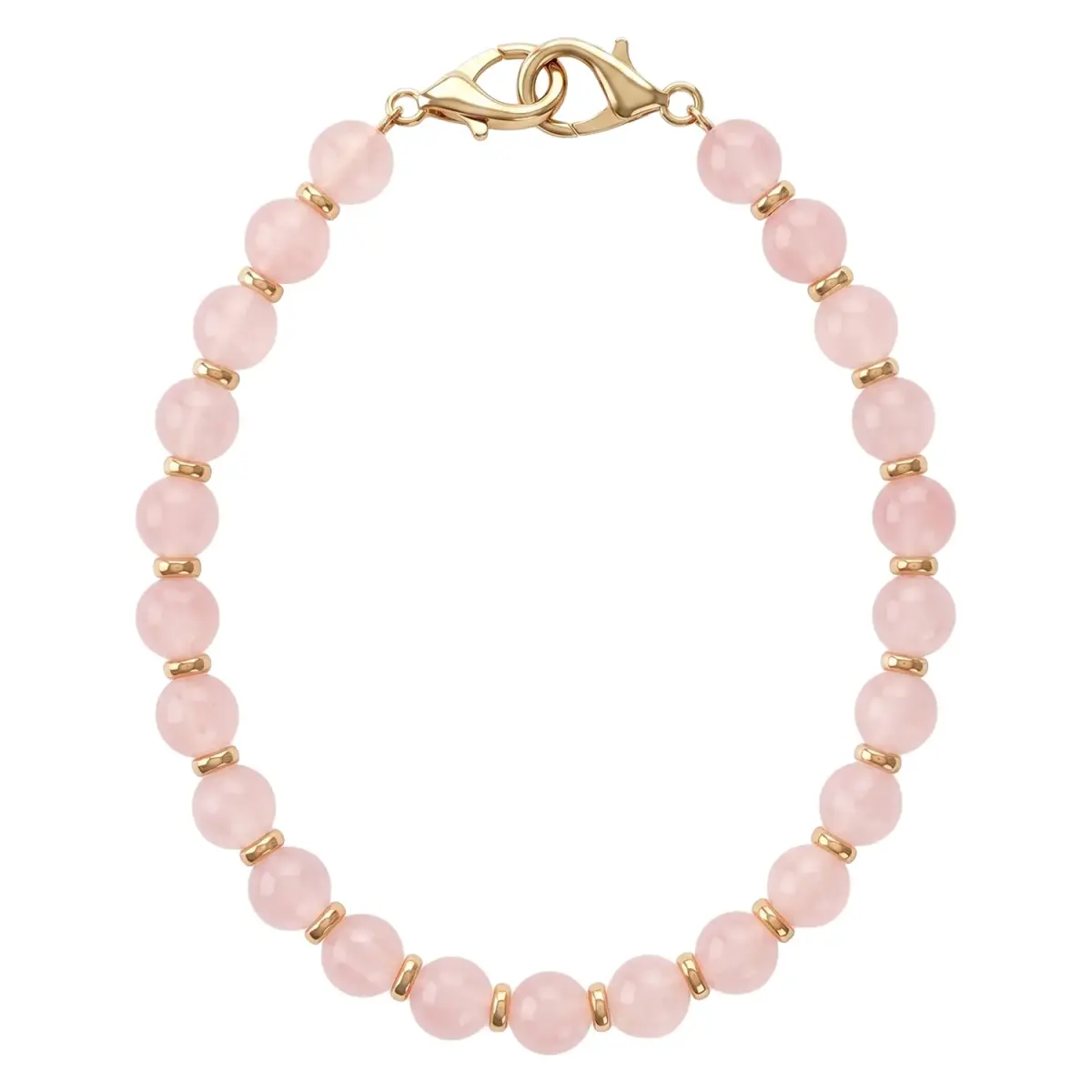 Beaded phone strap pink