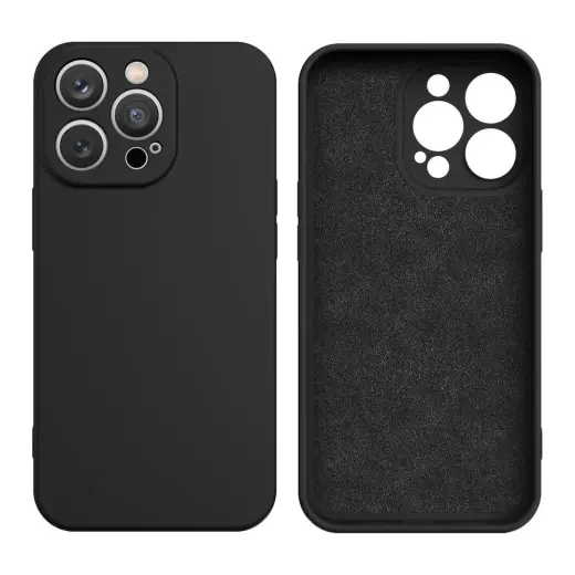 Silicone maciņš telefonam Samsung Galaxy A55 5G (A556) melns