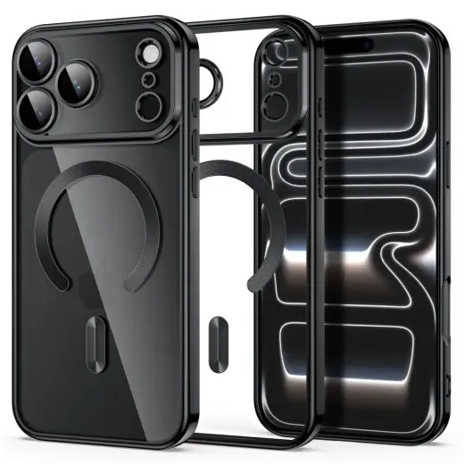 TECH-PROTECT MAGFLEX чехол с поддержкой MagSafe для телефона iPhone 17 Pro Max | iPhone 18 Pro Max чёрный