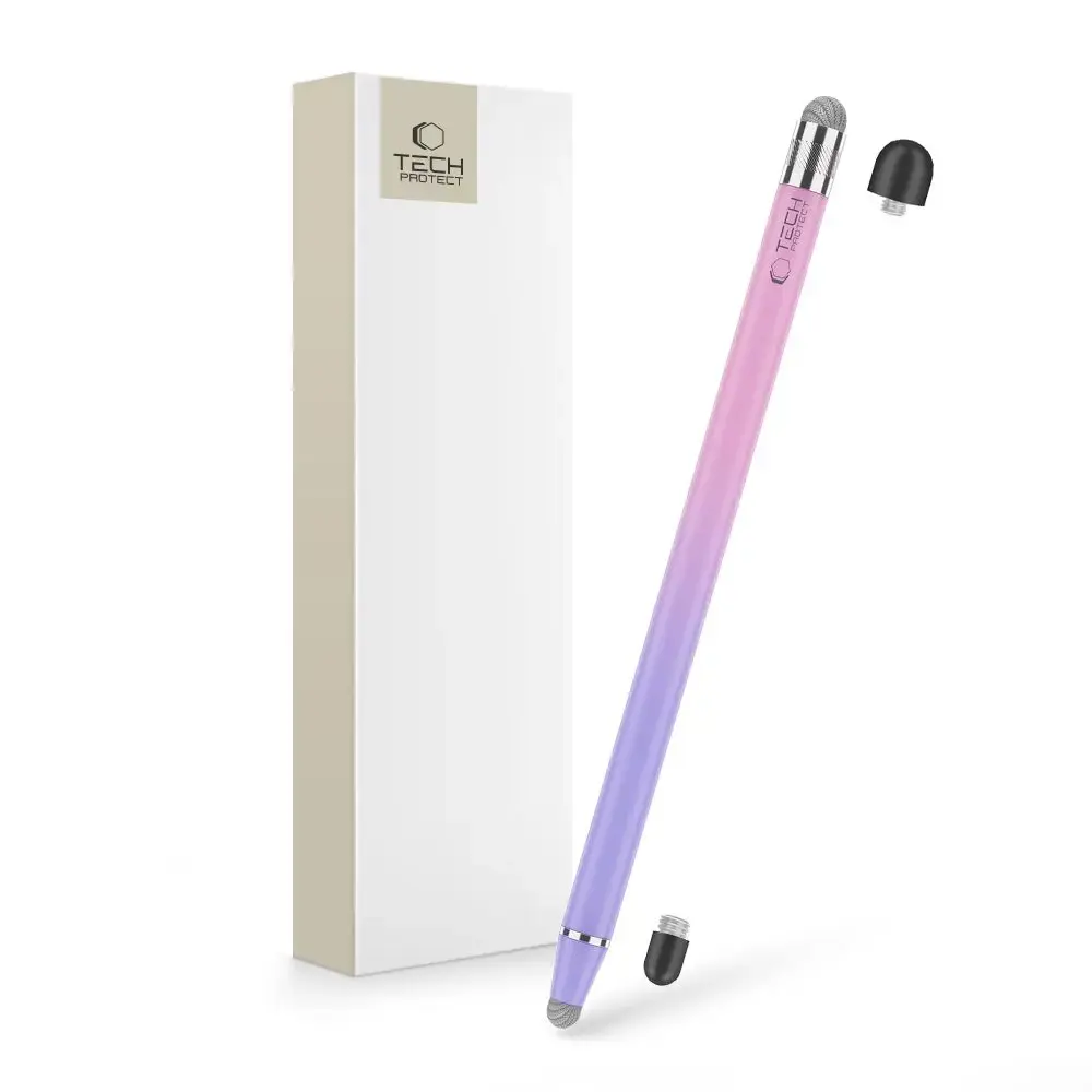 TECH-PROTECT USP100 4-GALU SKĀRIENJŪTĪGĀ PILDSPALVA VIOLETA|ROZĀ KRĀSĀ