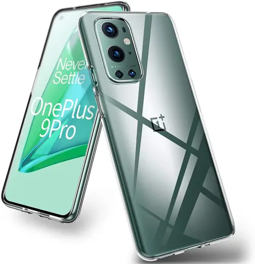 Fusion Ultra 0.3 mm telefono dėklas OnePlus 9 Pro skaidrus