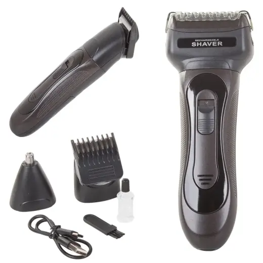 Goodbuy beard trimmer | shaver | nose hair trimmer black 