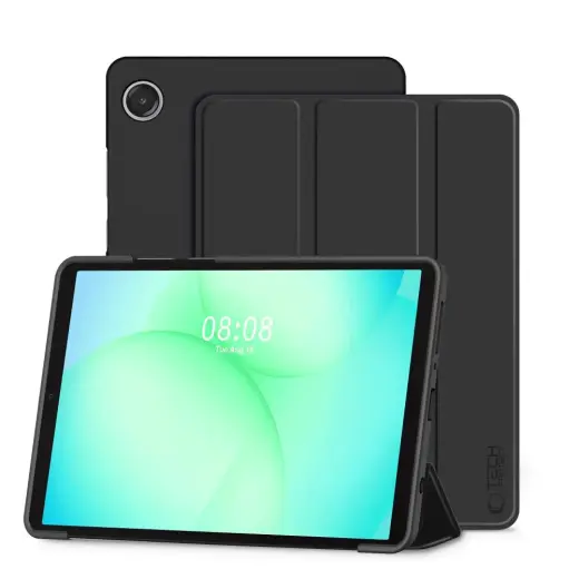 Tech-Protect Smartcase planšetdatora maciņš Galaxy Tab A9 | Galaxy Tab A11 melns