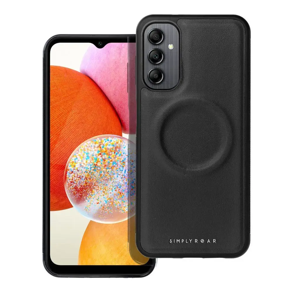 Roar Mag Morning silikona aizsargapvalks Samsung A145 | A146 Galaxy A14 4G | 5G melns