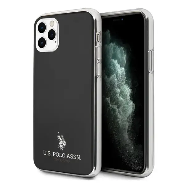 U.S. Polo USHCN65TPUBK Small Horse telefono dėklas iPhone 11 Pro Max juodas