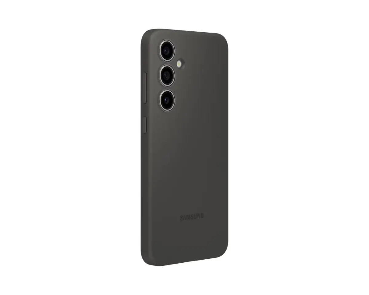 EF-PS721CBE Samsung Silicone Cover for Galaxy S24 FE Black (Damage Package)