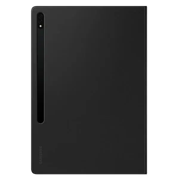 Samsung EF-ZX800PBE Note View Cover planšetinio kompiuterio dėklas Galaxy Tab S7+ | Galaxy Tab S7 FE | Galaxy Tab S8+ juodas