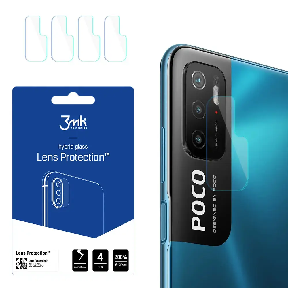 3mk Lens Protection kaamera kaitseklaas telefonile Poco M3 Pro