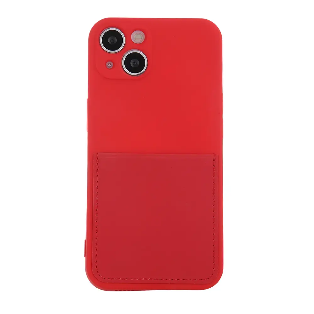 Fusion Card Protect Silicone telefoni ümbris Samsung Galaxy A13 5G (A136) | A04s (A047) punane