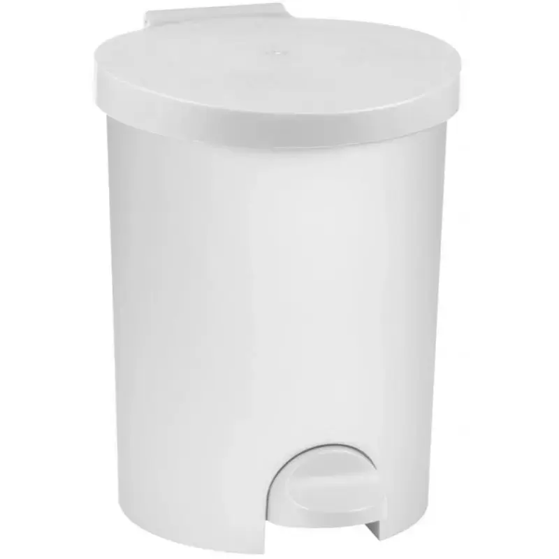 Pedal bin 15L 33.5x27.5x36.2cm white