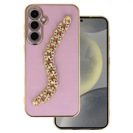 Trend Case for Samsung Galaxy S24 Plus design 4 pink