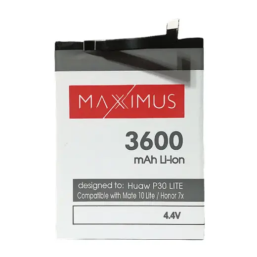 BATTERY MAXXIMUS HUAWEI P30 LITE 3600 mAh Li-Ion, HB356687ECW