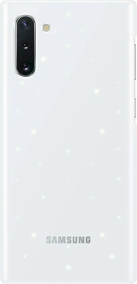 Samsung EF-KN970CWEGWW Smart LED grāmatveida maciņš telefonam Samsung Galaxy Note 10 (N970) balts
