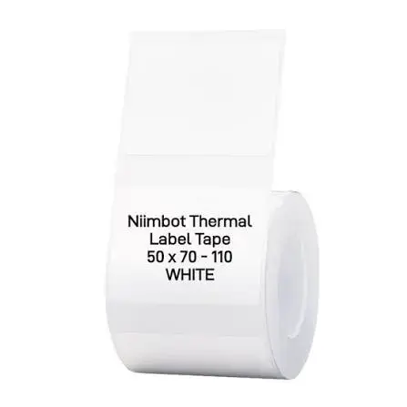 Niimbot T50*70-110 termouzlīmes (baltas)