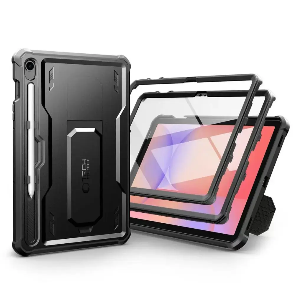 Tech-Protect Kevlar Pro tablet case Galaxy Tab S9 | Galaxy Tab S10 FE | Galaxy Tab S10 Lite black