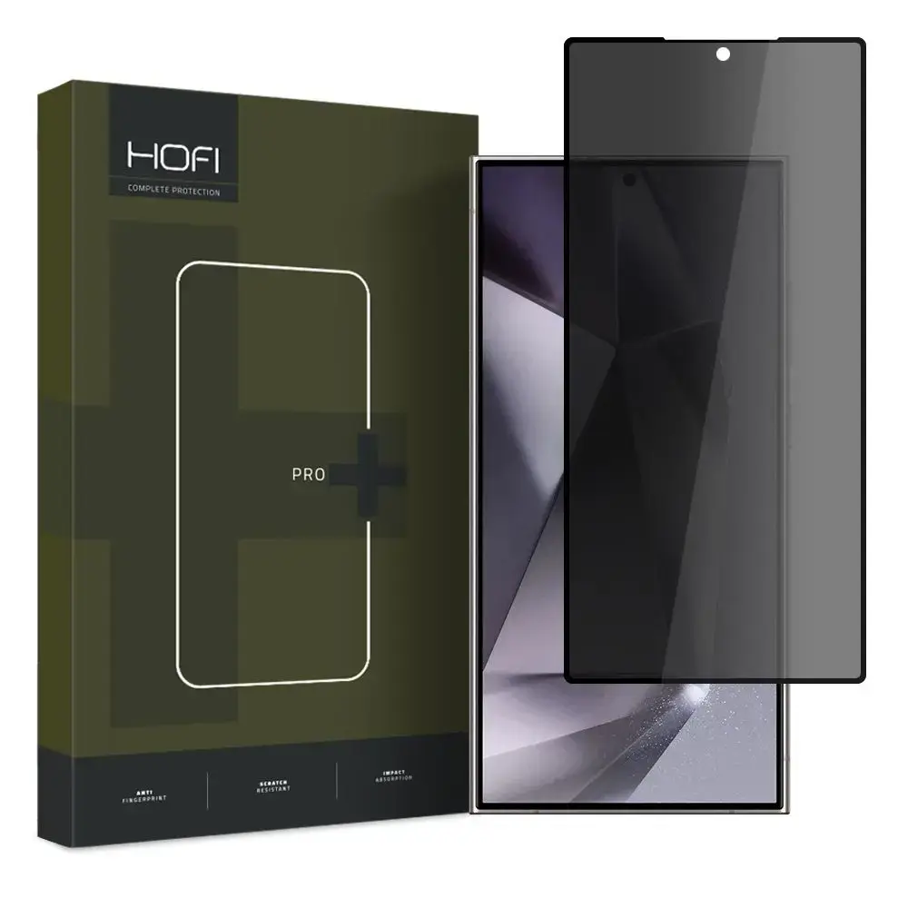 HOFI ANTI SPY aizsargstikls telefonam Samsung Galaxy S24 Ultra (privātuma efekts)