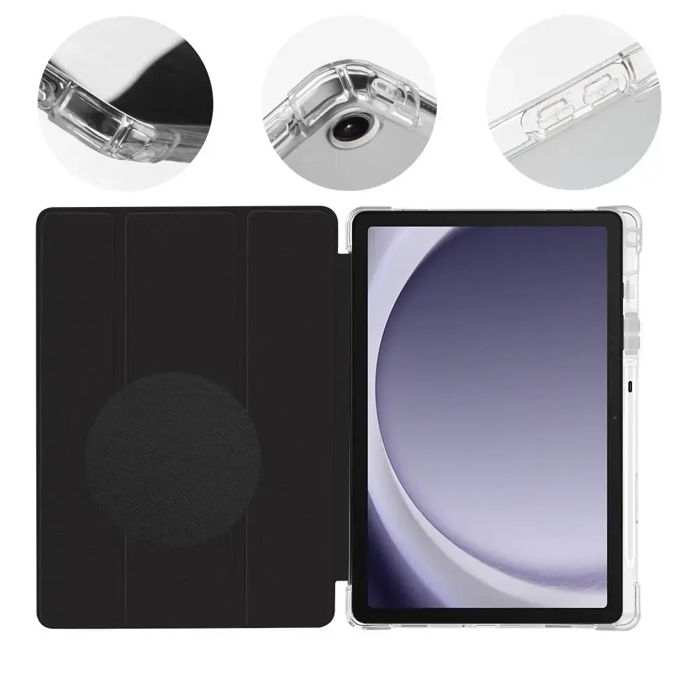 Obal:Me MistyTab planšetdatora maciņš Galaxy Tab A9+ melns