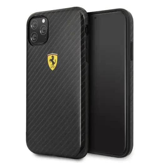 Ferrari FESPCHCN58CBBK Silicone чехол для телефона iPhone 11 Pro чёрный