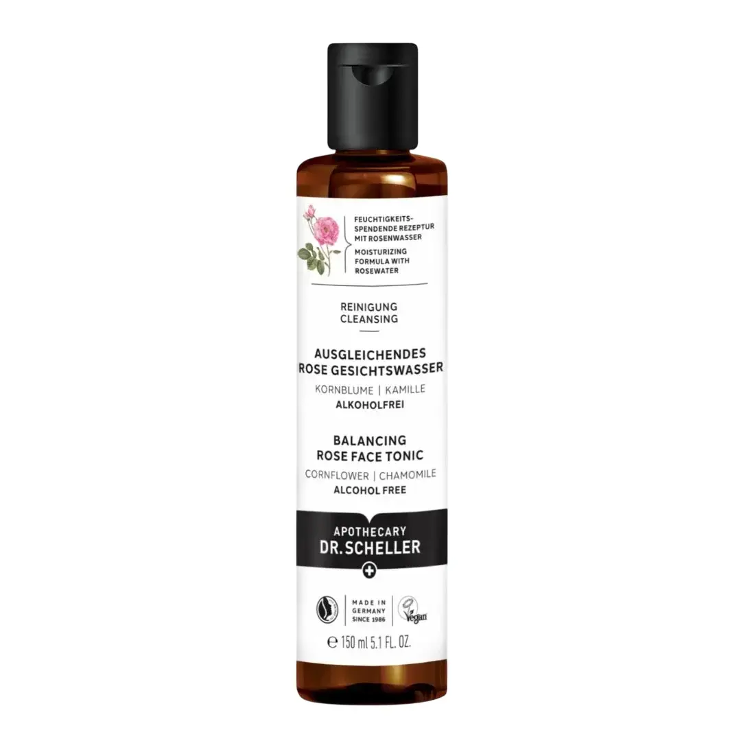 Dr. Scheller, Balancing Rose, Vegan, Hydrating & Soothing, Tonic Lotion, Face, 150 ml