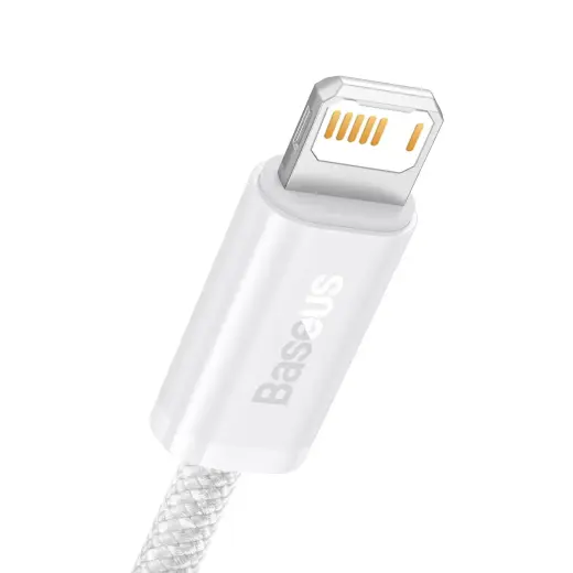 Baseus Dynamic Series CALD000502 datu pārraides un uzlādes vads | USB-A uz Lightning | 12W | 2m | balts