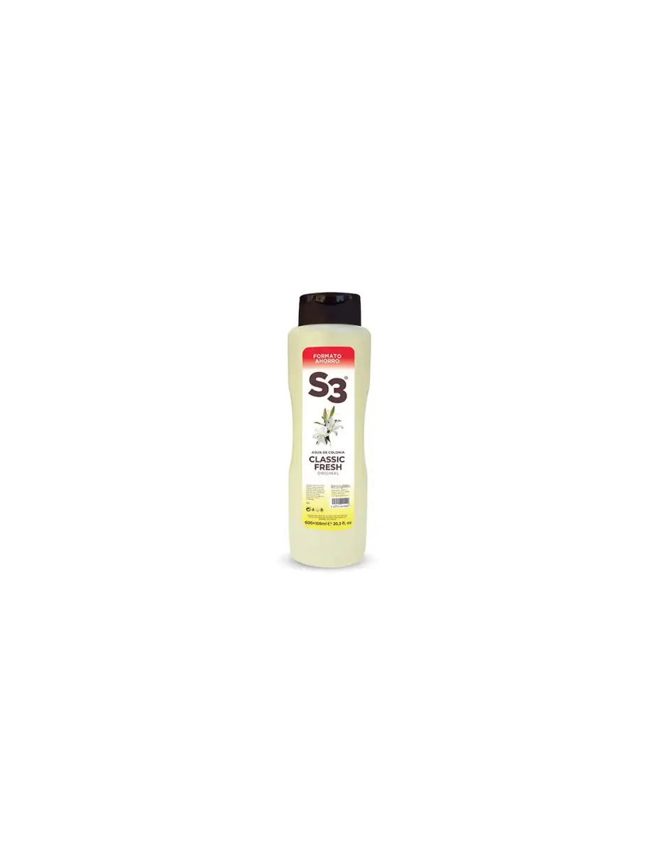 S3 Classic Fresh (EDC) odekolonas unisex 150 ml