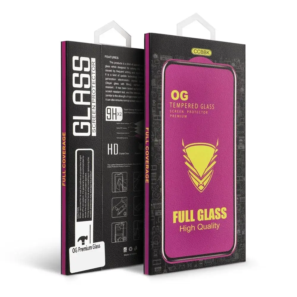 OG 6D Premium grūdintas apsauginis stiklas telefonui iPhone 17 Pro | iPhone 18 Pro