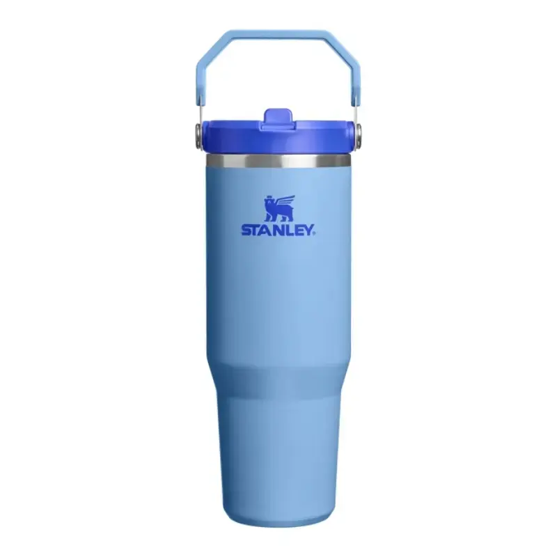 Termokruus kõrrega The IceFlow Flip Straw 2.0 Tumbler 0.89L helesinine