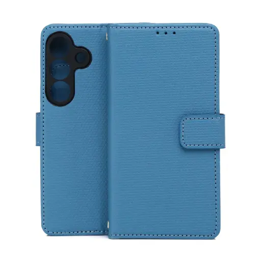 Smart Triangle grāmatveida maciņš telefonam Samsung Galaxy A57 (A576) zils
