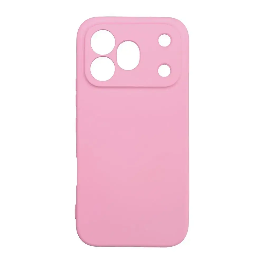 Case for Honor 600 PRO Silicone powder pink