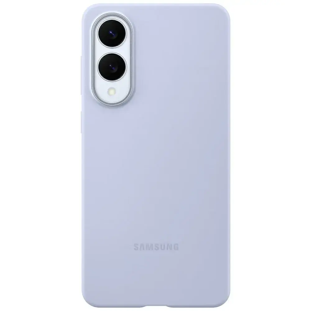 Samsung Silicone phone case for Samsung Galaxy S25 Edge light blue