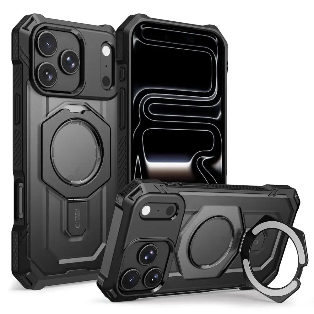 TECH-PROTECT MAGFORCE MAGSAFE IPHONE 17 PRO / 18 PRO MATTE BLACK