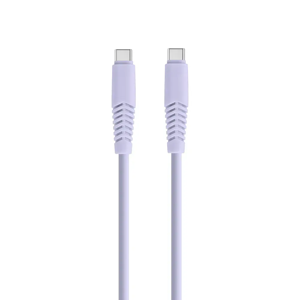 Setty KSC-C-1.529 data transfer and charging cable | USB-C to USB-C | 10.5W | 1.5m | purple