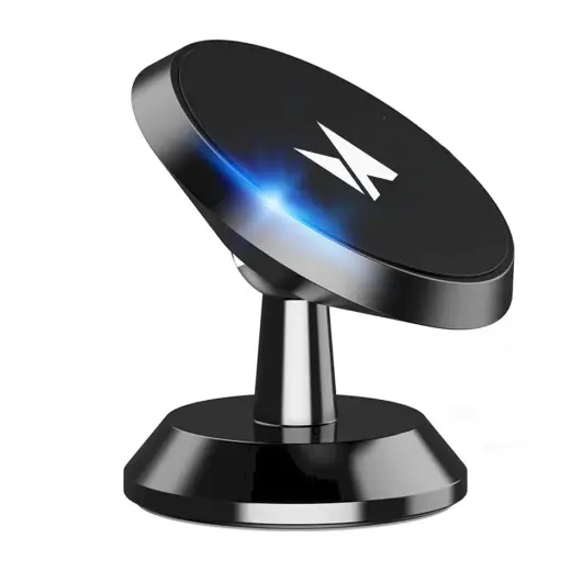 Wozinsky self-adhesive Universal Magnetic Car Mount Phone Holder for Dashboard black (WMH-05)