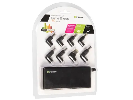 Tracer Prime Energy 70W universal laptop charger 16-20V | 4.33A