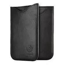 Bugatti Slim Fit ādas maciņš mobilajam telefonam Apple iPhone 6 | 6S melns
