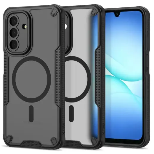Tech-Protect Rugged Shield чехол с поддержкой MagSafe для телефона Samsung Galaxy A17 4G (A175) | A17 5G (A176) | A18 4G (A185) | A26 5G (A266) чёрный