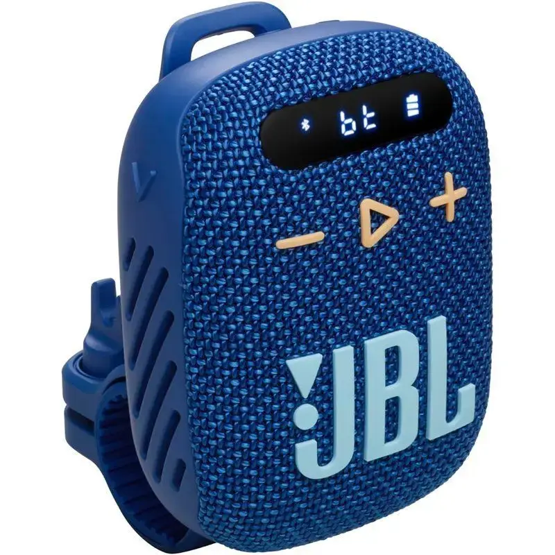 Wireless speaker JBL Wind 3 with handlebar holder blue