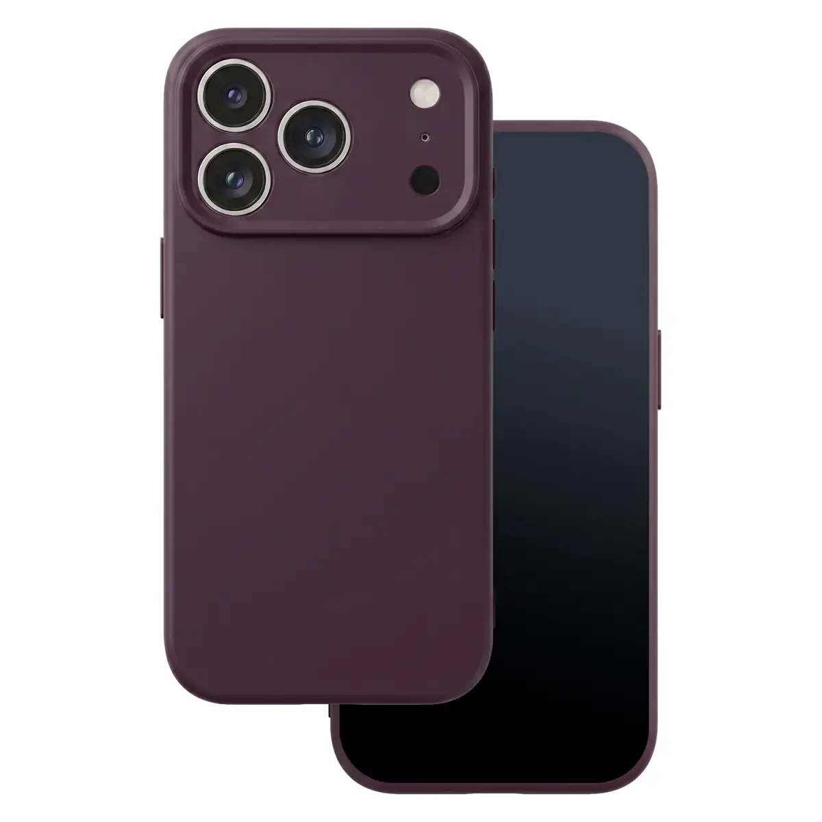 Silicon case for Honor 600 Lite dark cherry