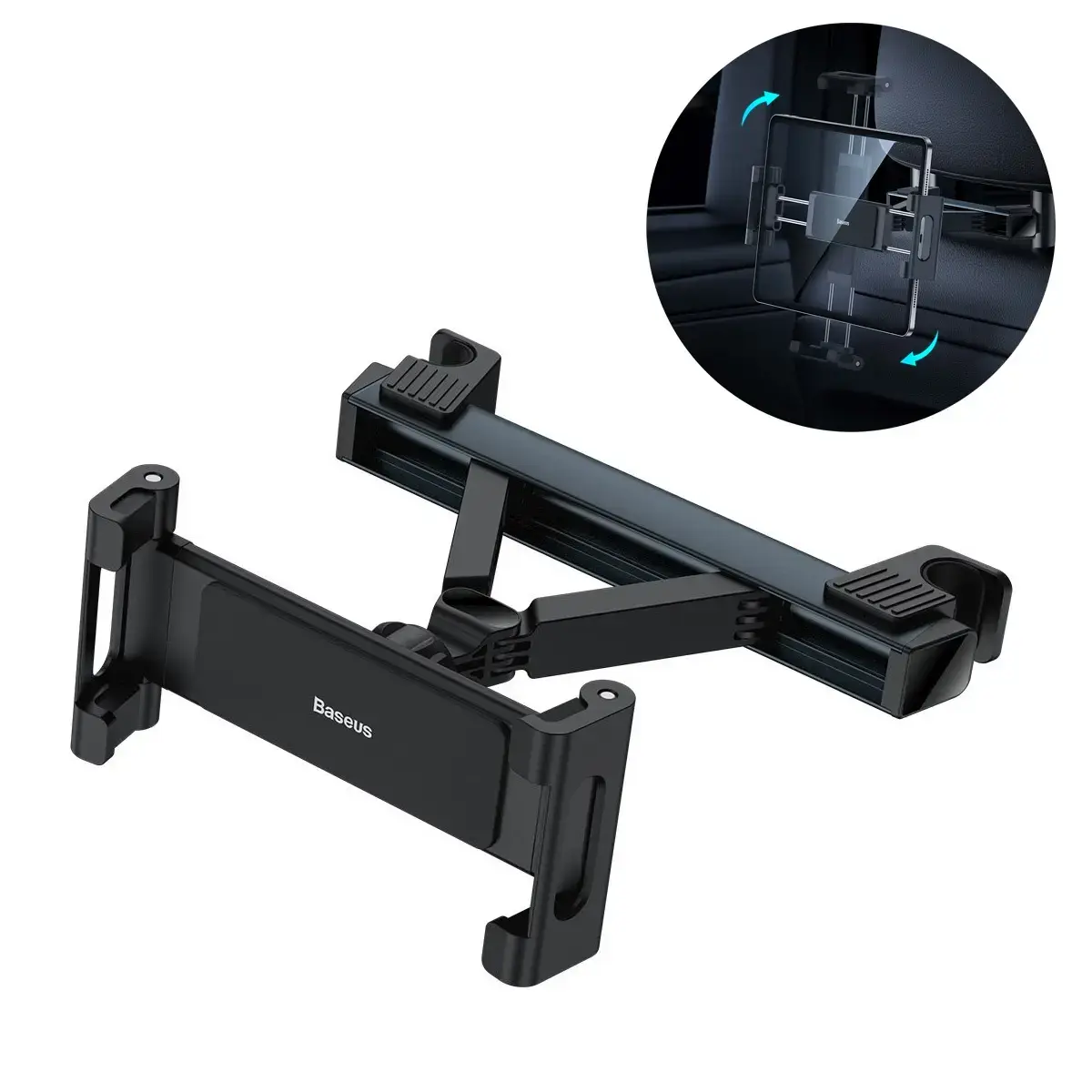 Baseus JoyRide Pro headrest car phone|tablet holder black