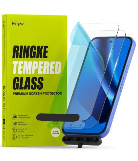SZKŁO HARTOWANE RINGKE TEMPERED GLASS 2-PACK GOOGLE PIXEL 10A CLEAR