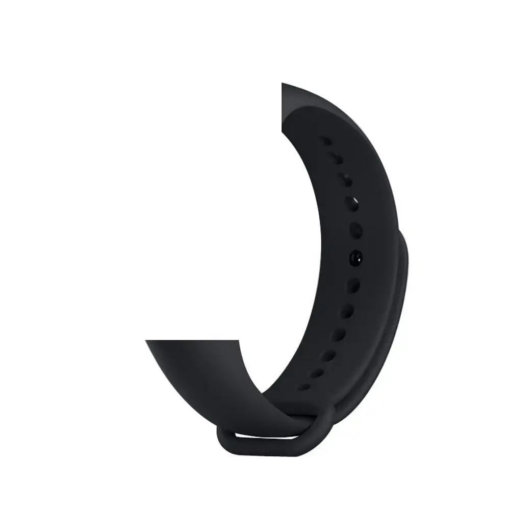 Devia Deluxe Sport išmaniojo laikrodžio dirželis Xiaomi Mi Band 3/4 | silikoninis | juodas
