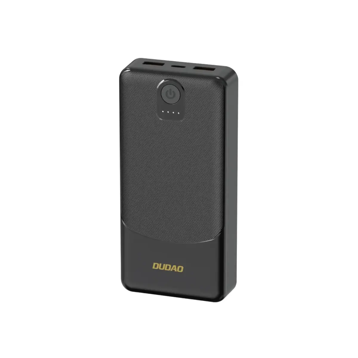 Dudao K10 external battery (powerbank) | 10000 mAh | 12W | USB-C, USB-A | LED display | black